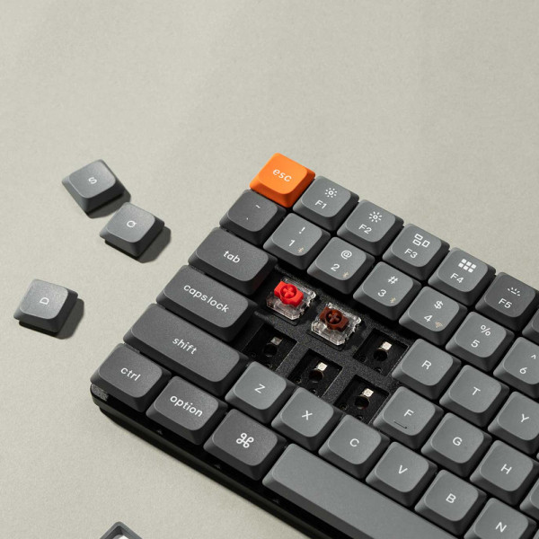 Keychron K3 Max RGB Backlight (Hot-Swappable) Low Profile Gateron Mechanical Brown Switch